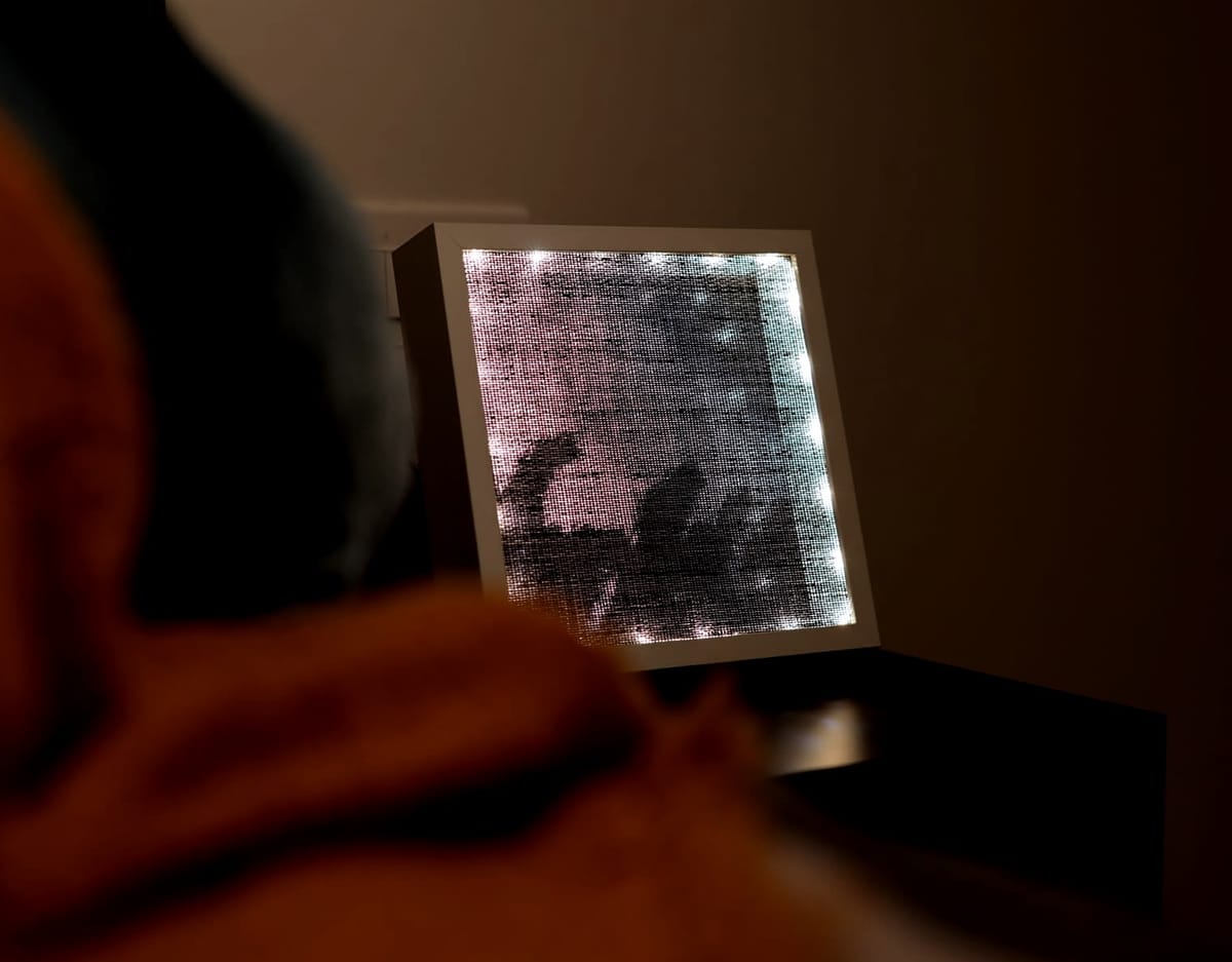 DIY Ikea - Bedside photo frame table lamp